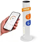 Dalsys Infrarotheizung Standger&auml;t 700W 110x20cm Infrarotstrahler stehend 360&deg;