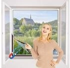 LuxusKollektion Insektenschutz-Fensterrahmen Insektenschutz Magnetfenster 150 x...