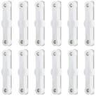 LuxusKollektion Insektenschutz-Fensterrahmen Fliegengitter Clips 12er Set
