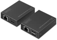 Digitus HDMI KVM Extender Set, 4K/30Hz Video-Kabel