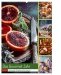 CALVENDO Wandkalender Das Gourmet Jahr (Wandkalender 2027 DIN A2 hoch), CALVENDO