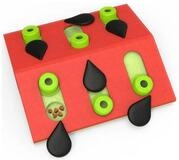 Nina Ottosson Tier-Intelligenzspielzeug Puzzle & Play Melon Madness rot