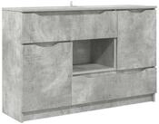 vidaXL Sideboard Sideboard Beton Grau 100 x 30 x 65,6 Holzwerkstoff (1 St)