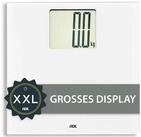 ADE Personenwaage Digitale K&ouml;rperwaage bis 200 kg, XXL Display, gut ablesbar,...