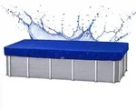 Quick Star Pool-Abdeckplane Sommer & Winter Poolabdeckung 200 g/m2 PE...