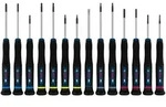 BOSCH Schraubendreher Bosch PRO Pr&auml;zisionsschraubendreher-Set PH/SL/TX/TH/H...