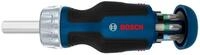 BOSCH Schraubendreher Bosch Stubby-Bit-Ratschenschraubendreher mit Magazin 6...