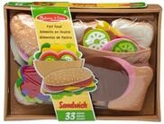 Spin Master Kinder-Haushaltsset Spin Master Melissa & Doug - Sandwich Spielset,
