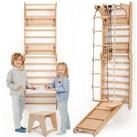 Goodevas Kletterger&uuml;st Multifunktionale Schwedenwand & Kletterger&uuml;st f&uuml;r Kinder,