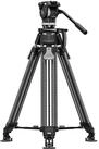 Leofoto Leofoto Carbon-Dreibeinstativ LVF-163C + FH-10 Videostativset Kamerastativ