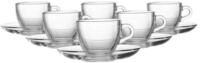 Ritzenhoff & Breker Espressotasse Barista Espresso-Set 80 ml 12-tlg., 12-tlg.,...