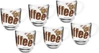 LEONARDO Tasse NAPOLI, 6-tlg., Glas, 280 ml, 6-teilig
