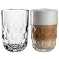 LEONARDO Tasse Leonardo Latte Macchiato Gl&auml;ser Gocce 1 (2er-Set)