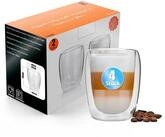 BigDean Latte-Macchiato-Glas 4 St&uuml;ck doppelwandige Latte Macchiato Gl&auml;ser 300...