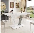 MODFU Esstisch Teleskoptisch,Moderne Esstisch,Ausziehbar,Esszimmer-Set (mit