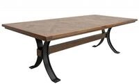 Massivmoebel24 Esstisch STILM&Ouml;BEL Mango Massivholz braun (Massivholz zerlegt...