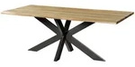 Massivmoebel24 Esstisch EPOXY Mango mit Epoxidharz Massivholz natur / Epoxid...