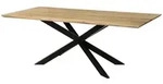 Massivmoebel24 Esstisch EPOXY Mango mit Epoxidharz Massivholz natur / Epoxid...