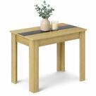 VCM Esstisch Disalo K&uuml;chentisch B. 80 x T. 50 x H. 75 cm, Essecke mit 4...