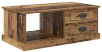 vidaXL Couchtisch Couchtisch Altholz 90 x 50 x 35 cm Holzwerkstoff (1-St)