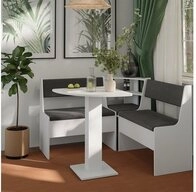 Vicco Esstisch Roman, Wei&szlig;, 60 x 60 cm (1-St)