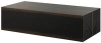 Massivmoebel24 Couchtisch BEAMS Eiche Massivholz dunkelbraun (Massivholz...