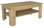 en.casa Couchtisch, &raquo;Krirdfjos&laquo; mit 1 Ablage 110 x 60 x 47 cm Saphir-Eiche...