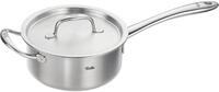 Fissler Kasserolle M5 Pro-Ply Stielkasserolle mit Metalldeckel, Edelstahl 18/10