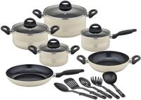 GSW Topf-Set Milano, inkl. 5-teiliges K&uuml;chenhelfer-Set, Aluminium, Kunststoff...