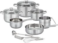 GSW Topf-Set Toronto, Edelstahl (Set, 12-tlg), mehrteiliges Kochtopf-Set aus