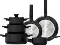 Hanseatic Topf-Set ALU SCANDI, mit Antihaftbeschichtung, Aluminium (Set, 9-tlg.,