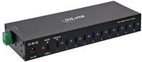 Inline Laptop-Dockingstation USB 3.2 Gen.1 Industrie-Hub, USB-C, 10-Port, mit