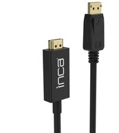 INCA IDPH-18T Videokabel-Adapter 1,8 m DisplayPort HDMI Typ A (Standard)...