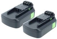 vhbw Akku passend f&uuml;r Festool T 18 3 Li 5.2-Plus, T 18 3 Li 3.1-Compact, T...