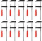 LuxusKollektion Schraubzwinge Schraubzwingen Set 10er 200 mm Spannweite 50 mm