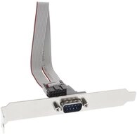 Inline Kabelbinder Serielles Slotblech, 9-pol Stecker an 10-pol Buchsenleiste,...