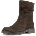 Gabor Stiefelette Blockabsatz, Kurzstiefel mit Rei&szlig;verschluss braun 35 EU (2,5 UK)