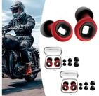 LuxusKollektion Geh&ouml;rschutzst&ouml;psel Motorrad Ohrst&ouml;psel 2 Paar Rot