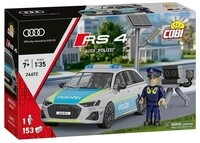 COBI COBI 24672 Audi RS4 Polizei Konstruktions-Spielset