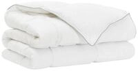 vidaXL Bett Bettdecke Wei&szlig; 140 x 220 cm Bambusfaser (1-tlg)