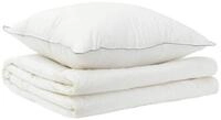 vidaXL Einziehdecke 155x200 cm Bettdecke und Kissen Set 2 pcs 155x200 cm Sommer...