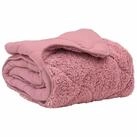 vidaXL Baumwollbettdecke Sommerdecke 155 x 200 cm Sommer Rosa Atmungsaktiv,...