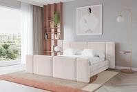 ALTDECOR Polsterbett TEVO-Z (Polsterbett mit Bettkasten und Lattenrost, Boxbett...