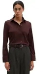 Marc O'Polo Langarmbluse aus Single Jersey mit Paper-Finish rot XXL (44)