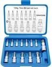 LuxusKollektion Torx-Bit Bitsatz Torx T8H T60H TProfil 13tlg Torx Bit mit...