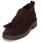 Marc O'Polo aus ge&ouml;ltem Veloursleder Loafer braun 37 EU