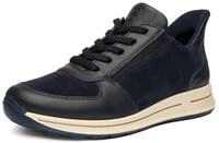 Slip-On Sneaker ARA "OSAKA", Damen, Gr. 2,5, blau, Glattleder, Veloursleder,