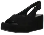 H&ouml;gl H&ouml;gl Sandalen Veloursleder Keilsandalette schwarz 40 EU