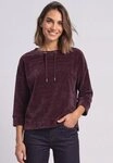 STREET ONE 3/4-Arm-Shirt aus softem Materialmix