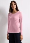 STREET ONE Langarmshirt aus reiner Baumwolle